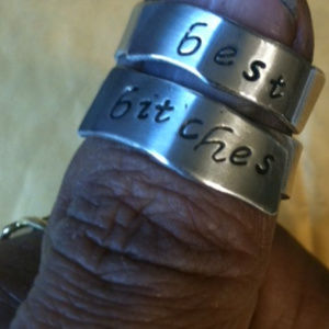 Hammered rings all  sizes